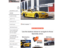 Tablet Screenshot of colletti-motorsports.org